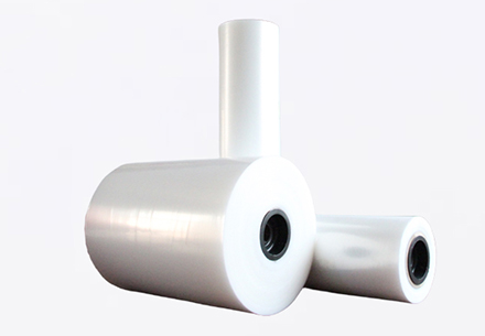 Which industries commonly use PE shrink film for product packaging?